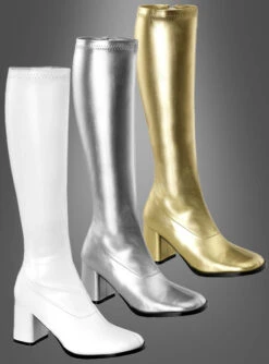 Feiertag Party Laden 30 70er Disco Stiefel Für Damen Matt