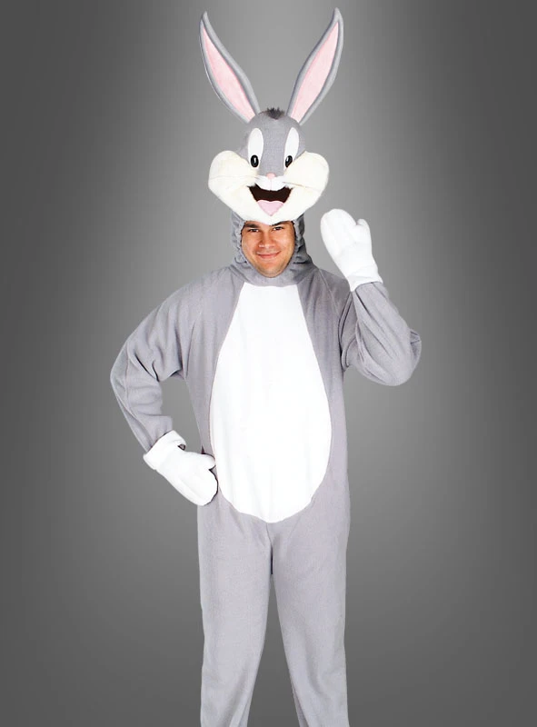 Bugs Bunny Kostüm Looney Tunes Erwachsene 1 Bugs Bunny Kostüm Looney Tunes Erwachsene