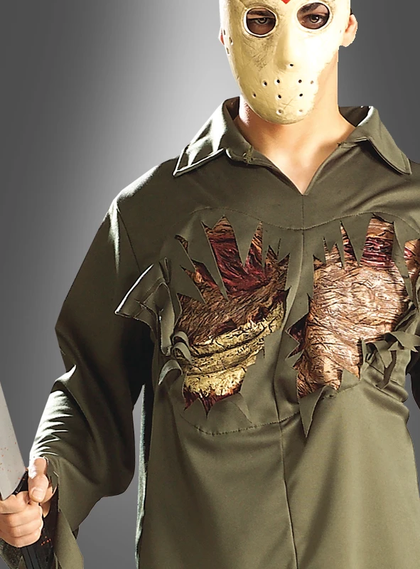 Original Jason Voorhees Kostüm Deluxe Halloween 2 Original Jason Voorhees Kostüm Deluxe Halloween – Bild 2