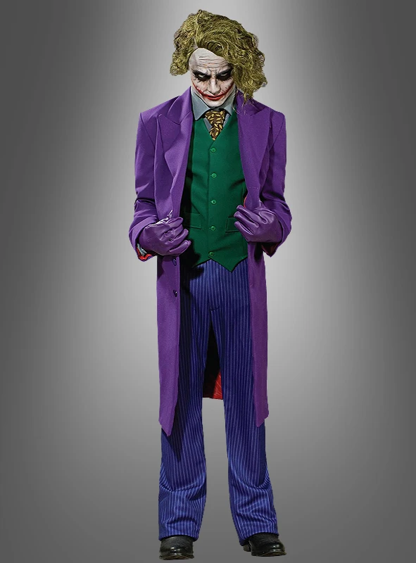 Joker Super Deluxe Kostüm The Dark Knight 1 Joker Super Deluxe Kostüm The Dark Knight