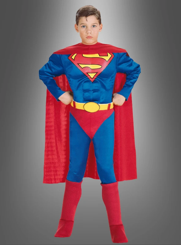 Original Superman Kinderkostüm 1 Original Superman Kinderkostüm