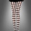 Clown Harlekin Strumpfhose