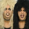 Langhaar Perücke Rocker Heavy Metal