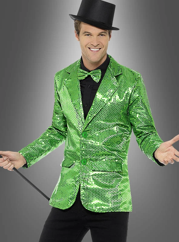 Sakko Grün Mit Pailletten 1 Sakko Grün Mit Pailletten