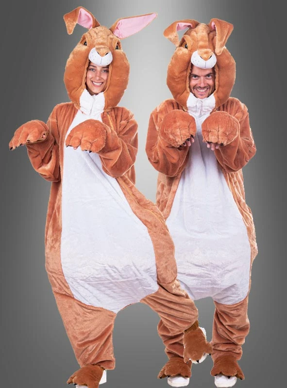 Deluxe Osterhasen Kostüm Aus Plüsch 1 Deluxe Osterhasen Kostüm Aus Plüsch