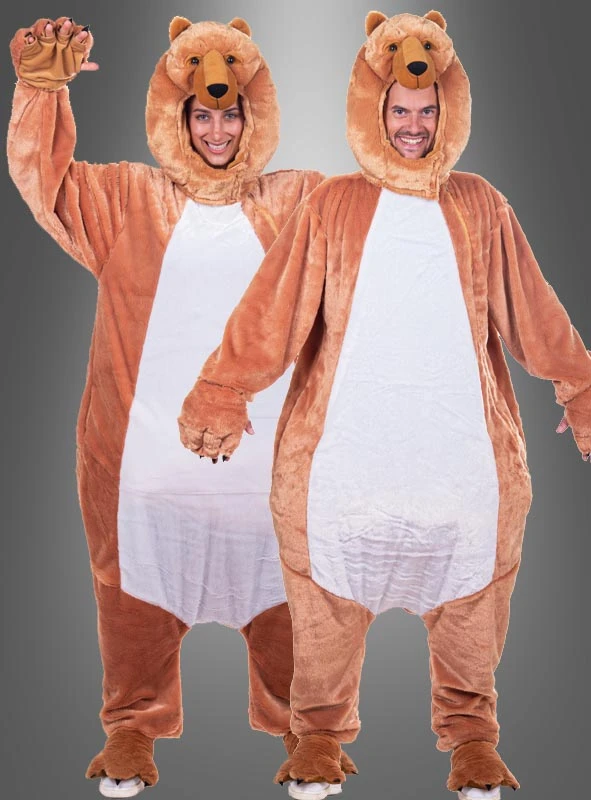 Deluxe Bär Kostüm Aus Plüsch 1 Deluxe Bär Kostüm Aus Plüsch