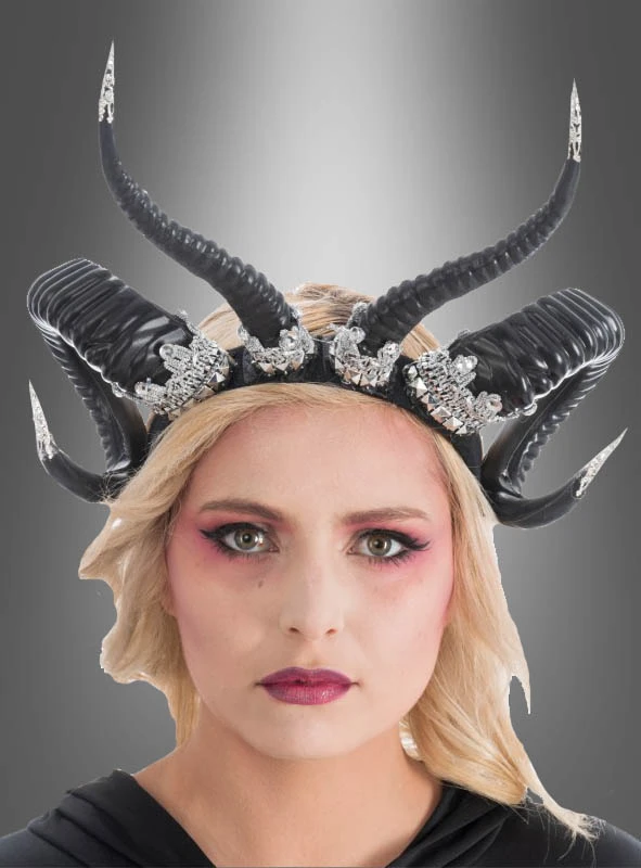 Geweih Schwarz Silber 1 Geweih Schwarz Silber