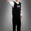 FBI Kostüm Herren Komplettkostüm
