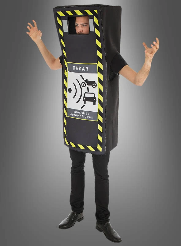 Radarfalle Spaßkostüm 1 Radarfalle Spaßkostüm