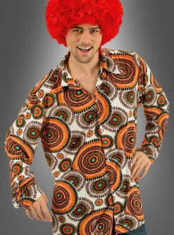 Hemd 60er Jahre Mit Kreisen