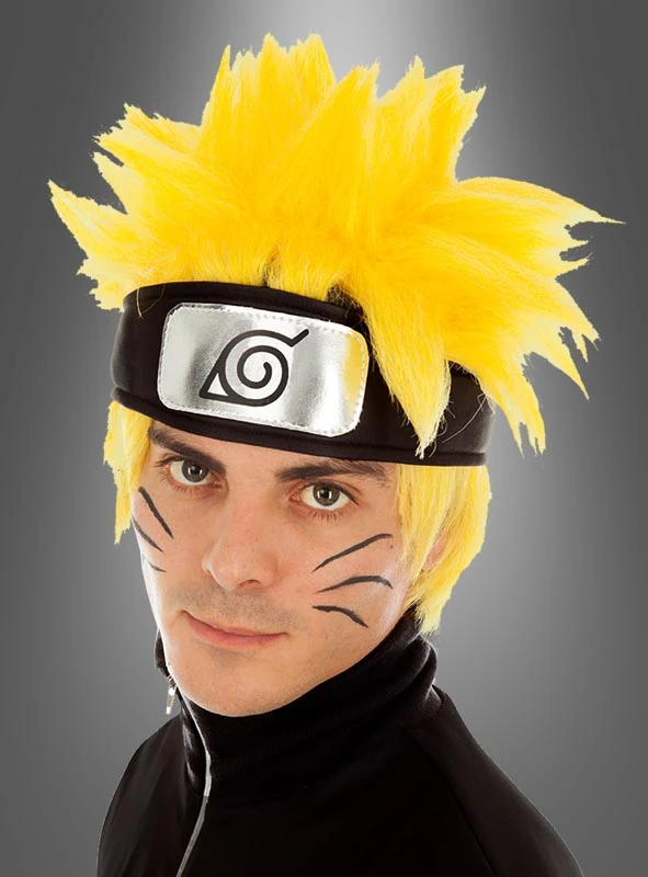 Naruto Perücke Original Lizenz Erwachsene 1 Naruto Perücke Original Lizenz Erwachsene