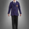 Wednesday Jungen Schuluniform Schwarz Lila