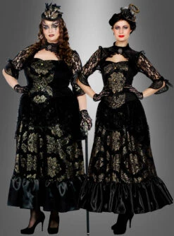 Luxus Gothic Kleid