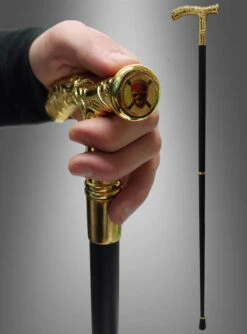 Feiertag Party Laden 36 Edler Gehstock Mit Goldenem Griff 93cm