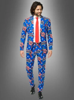 Deluxe Captain America OppoSuit Anzug