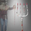 Blutige Mistgabel Für Halloween 153cm