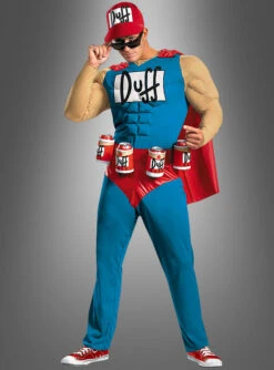 Neue Produkte 13 Original Duffman Kostüm Aus The Simpsons