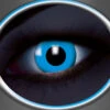 Monatslinsen UV Flash Blue Blau