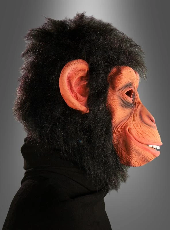 Affenmaske Schimpanse 2 Affenmaske Schimpanse – Bild 2