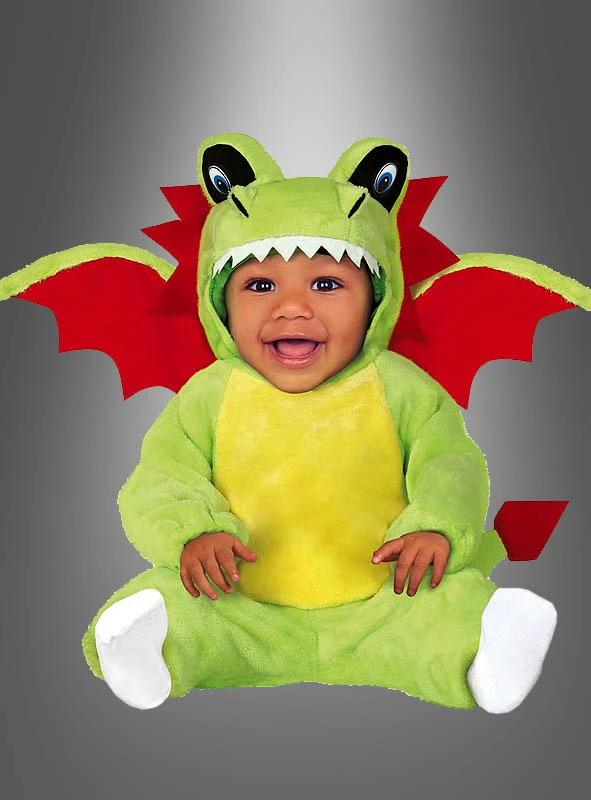 Kuscheliges Drachen Baby Kostüm 1 Kuscheliges Drachen Baby Kostüm
