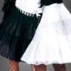 Knielanger Petticoat Weiß Oder Schwarz