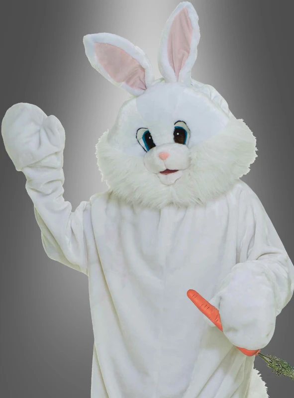 Großer Bunny Hase Weiß Deluxe 2 Großer Bunny Hase Weiß Deluxe – Bild 2