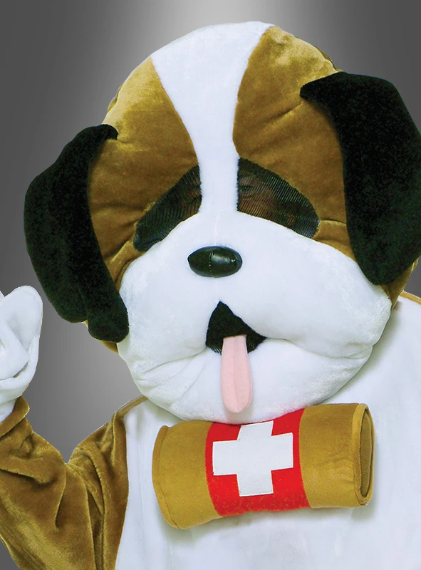 Bernhardiner Kostüm Maskottchen Hund 2 Bernhardiner Kostüm Maskottchen Hund – Bild 2