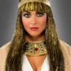 Goldene Cleopatra Perücke