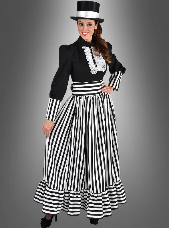 Viktorianische Dame Elisa Schwarz Weiß 1 Viktorianische Dame Elisa Schwarz Weiß