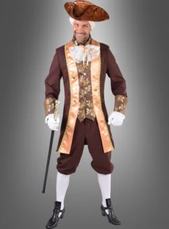 Baron Kostüm Für Herren Braun
