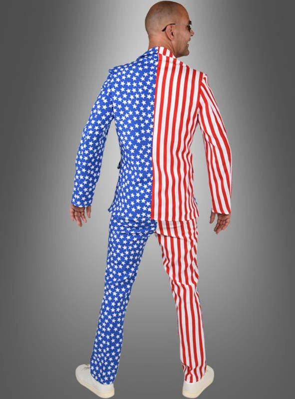 USA Anzug Amerika Kostüm 2 USA Anzug Amerika Kostüm – Bild 2