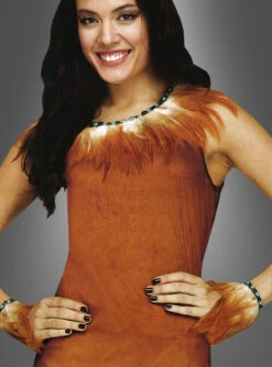 Federschmuck Braun Für Indianerkostüme