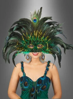 Samba Federschmuck Pfau