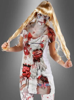 Blutiges Zombie Longshirt