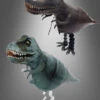 Riesiger T-Rex Folienballon Airwalker