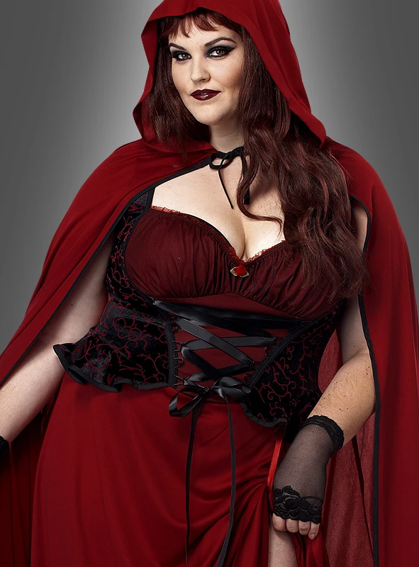 Rotkäppchen Kostüm XXL 2 Rotkäppchen Kostüm XXL – Bild 2