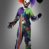 Neon Alptraum Clownkostüm Für Jungs