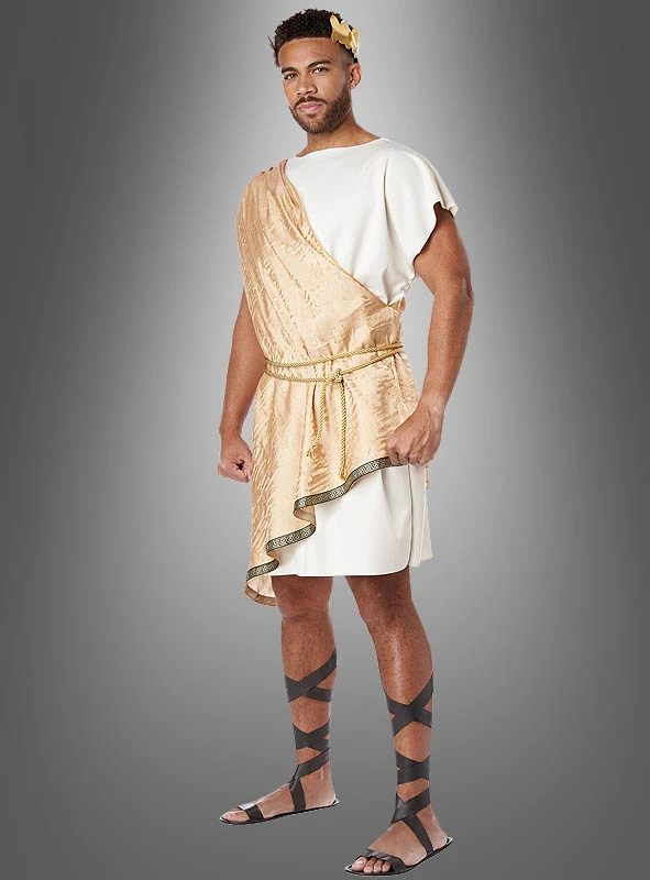 Toga Party Kostüm Griechischer Gott Apollo 1 Toga Party Kostüm Griechischer Gott Apollo