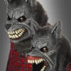 Werwolf Ani-Motion Maske Grau