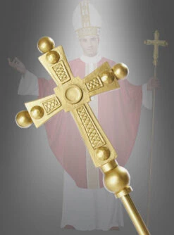 Priesterstab Ferula Kreuzstab 165cm