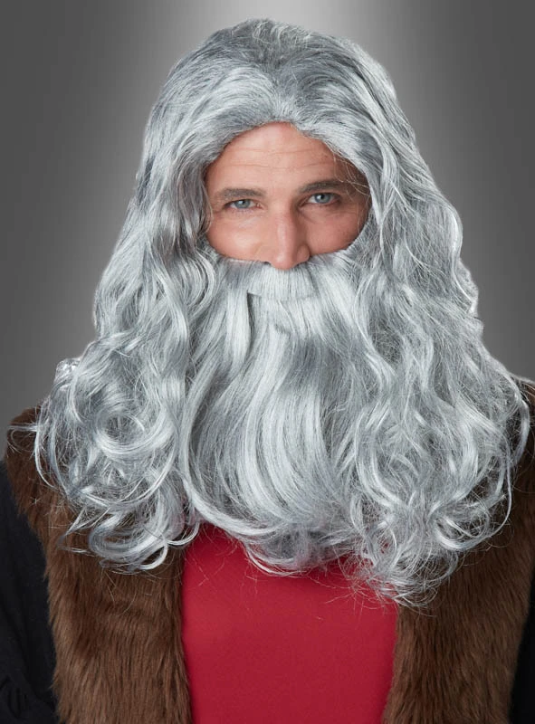 Graue Perücke Und Bart Da Vinci 1 Graue Perücke Und Bart Da Vinci