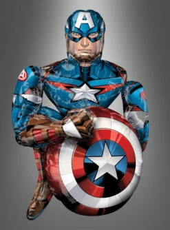 Captain America Airwalker Folienballon 86 X99 Cm