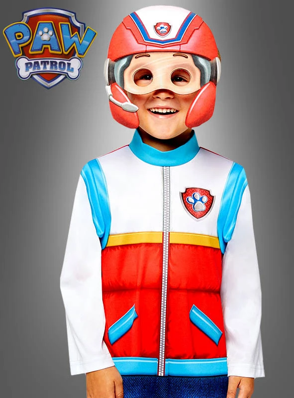 Paw Patrol Ryder Kostüm Mit Maske 1 Paw Patrol Ryder Kostüm Mit Maske