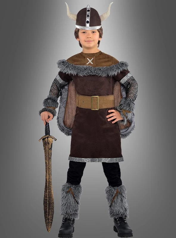 Wikinger Kinderkostüm Sven 1 Wikinger Kinderkostüm Sven
