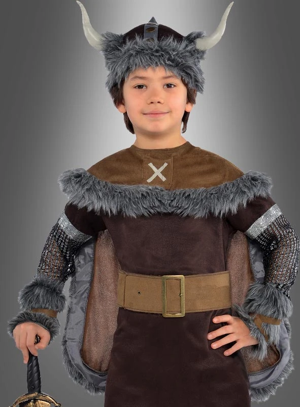 Wikinger Kinderkostüm Sven 2 Wikinger Kinderkostüm Sven – Bild 2