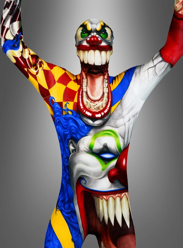 Horror Clown Morphsuit 2 Horror Clown Morphsuit – Bild 2
