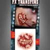 Zombie Wange Klebewunde Tinsley Transfers