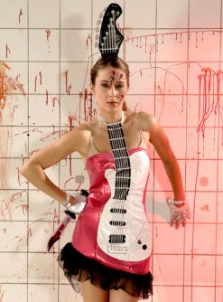 Disco 2. Wahl Gitarrenkostüm -Feiertag Party Laden 9999 301 pic4