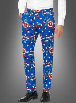 Deluxe Captain America OppoSuit Anzug -Feiertag Party Laden deluxe anzug superheld aa88f36b8e 4