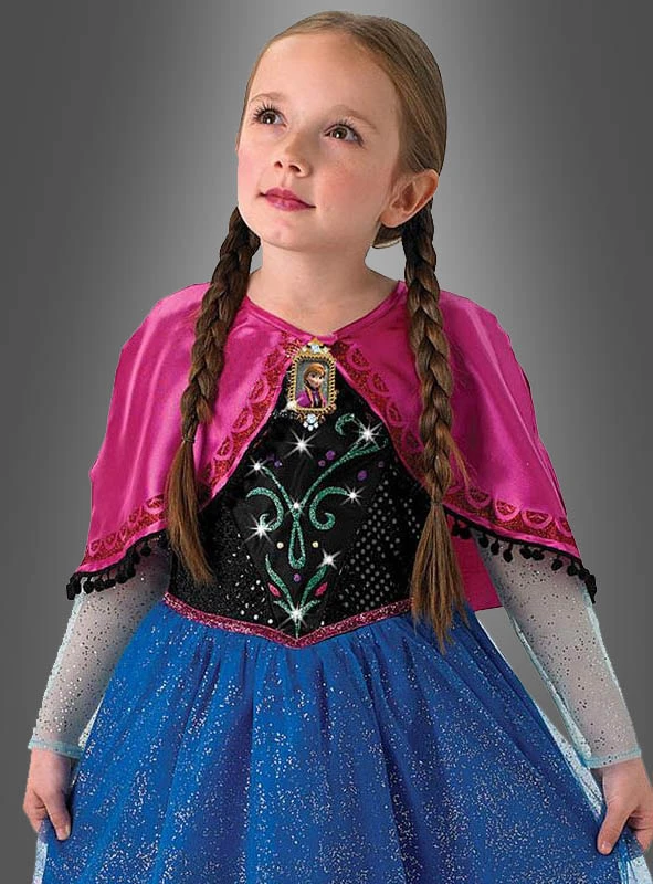 Anna Kostüm Aus Disney Frozen Mit LED 2 Anna Kostüm Aus Disney Frozen Mit LED – Bild 2